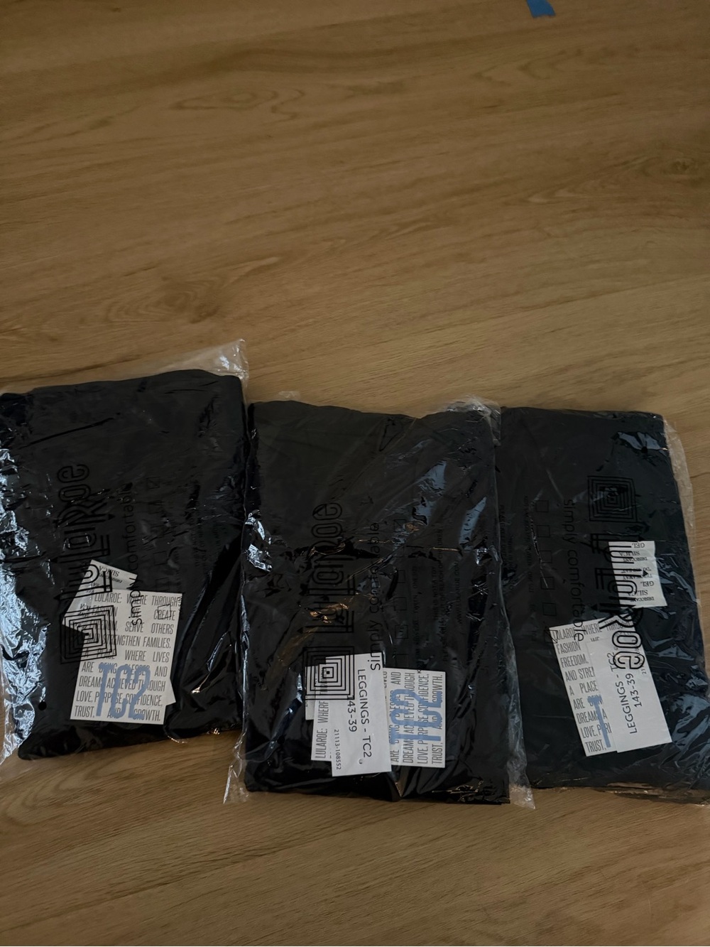 Black Leggings (3-Pack) - Solid Black